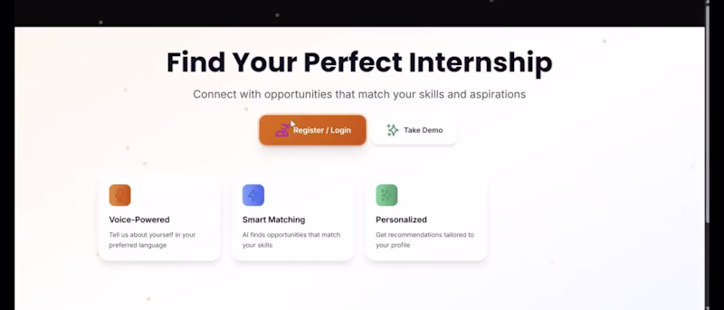 Cover image for Built an AI-powered internship matching