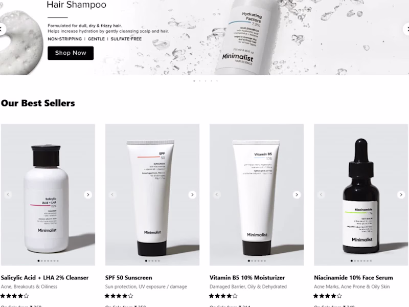 Cover image for Minimalist Skincare Store Design
Created a
