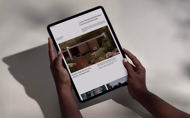 Cover image for Brand identity for Munet a luxury real estate company.