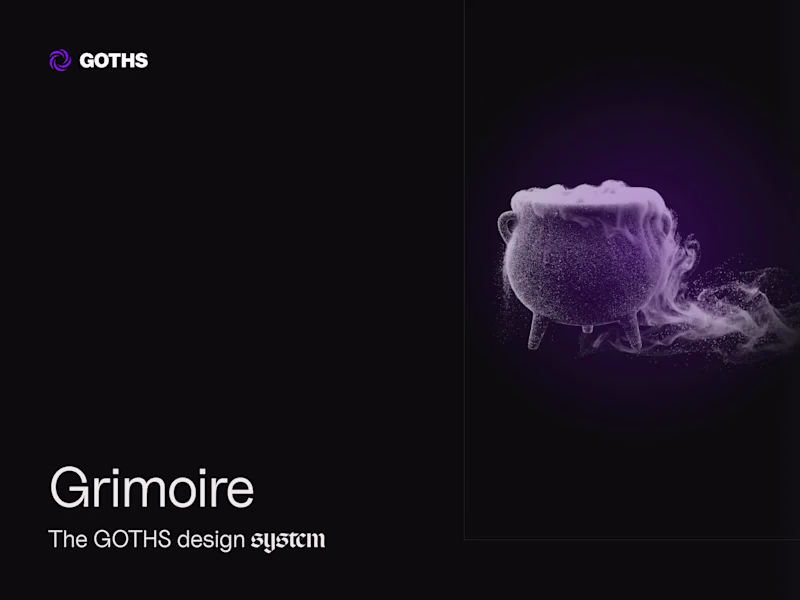 Cover image for Grimoire, the GOTHS Design System