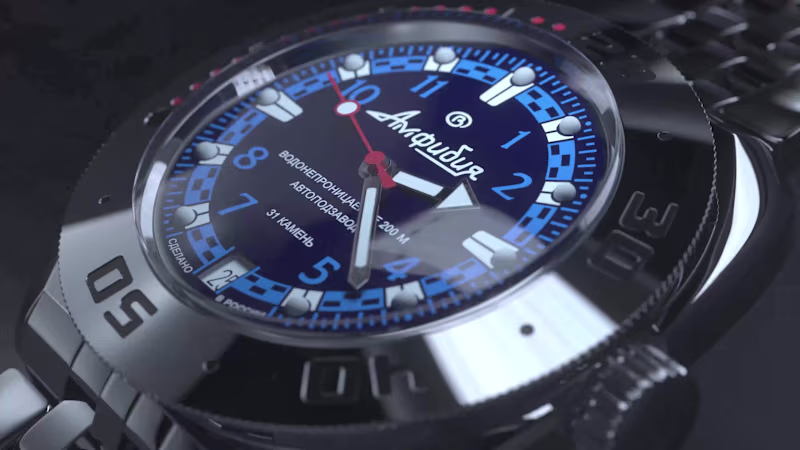 Cover image for VOSTOK Amphibia - diver watch spot