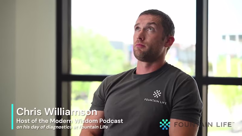 Cover image for Chris Williamson - Fountain Life Health - Video Series