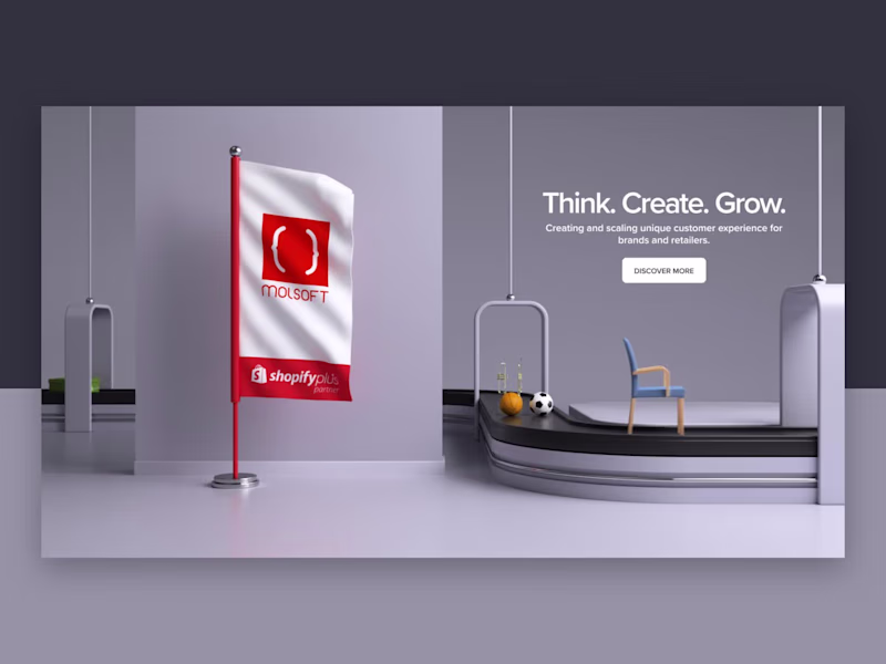 Cover image for 3d website cover animation I