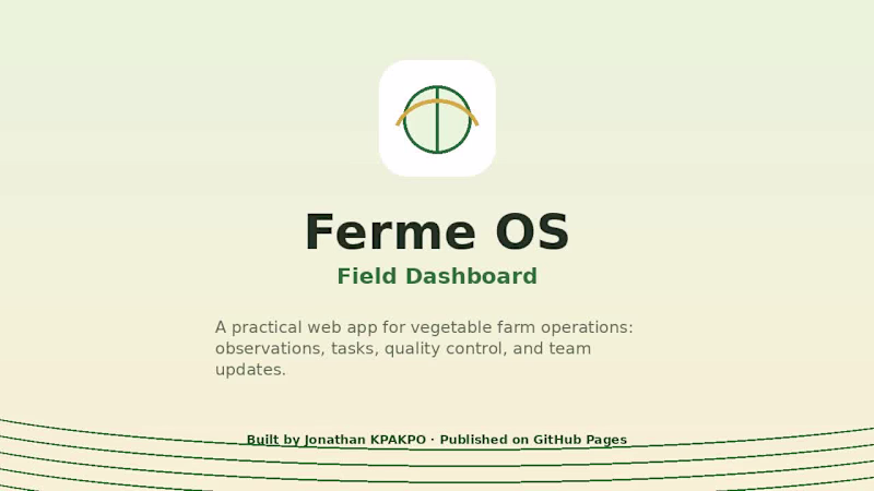 Cover image for Ferme OS is a responsive