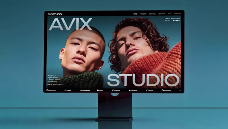 Cover image for Introducing Avix Studio.
A Framer template