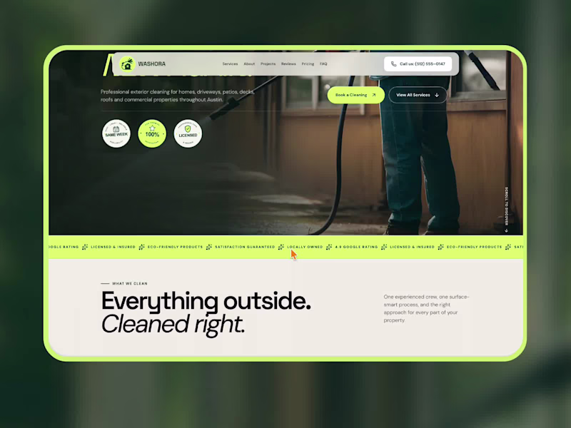 Cover image for Just launched Washora — a
