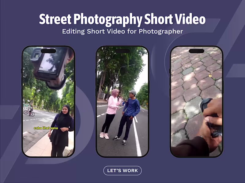 Cover image for Street Photography Short-Form Content