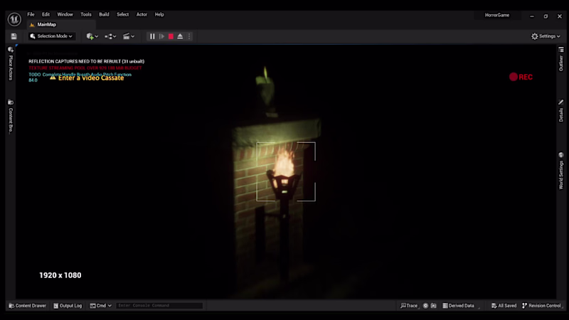 Cover image for Camera system in unreal engine: player can click photos and ...