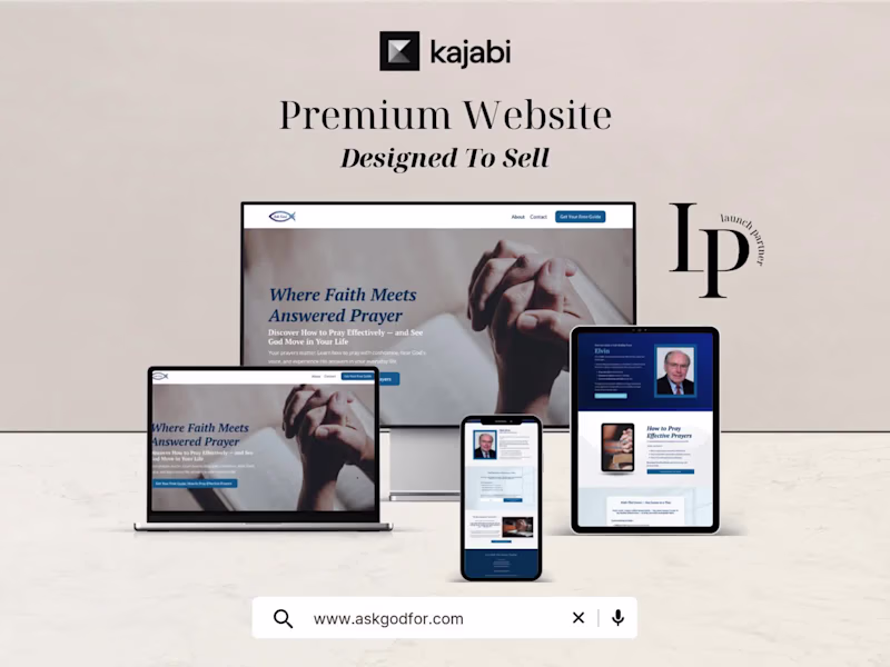 Cover image for Premium Kajabi Website + Lead Generation Funnel Build 