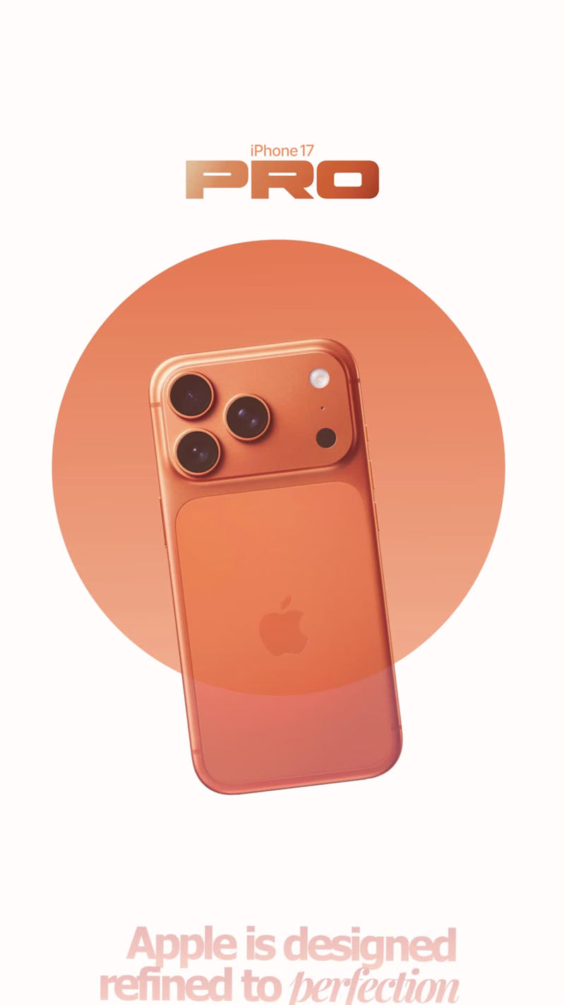 Cover image for iPhone 17 Ad Style Video
