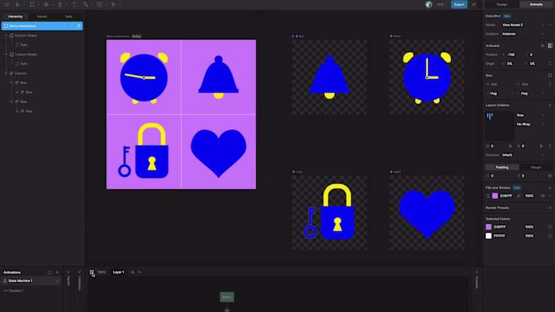 Cover image for Rive - micro interactions