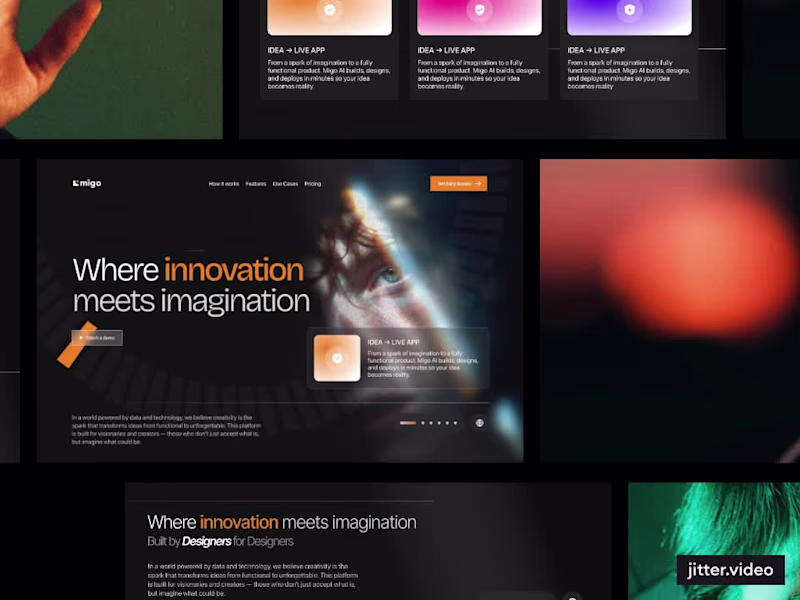 Cover image for Website Design for Migo AI*