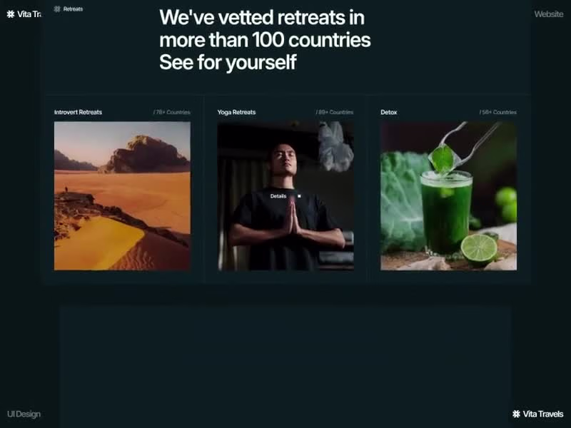 Cover image for Web Design - UX/UI