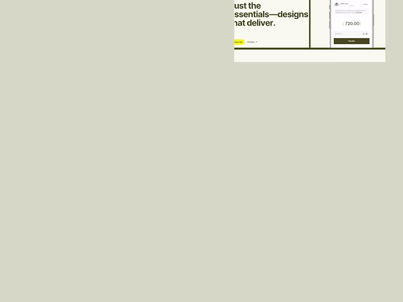 Cover image for Exploring a clean editorial layout with bold typography and ...