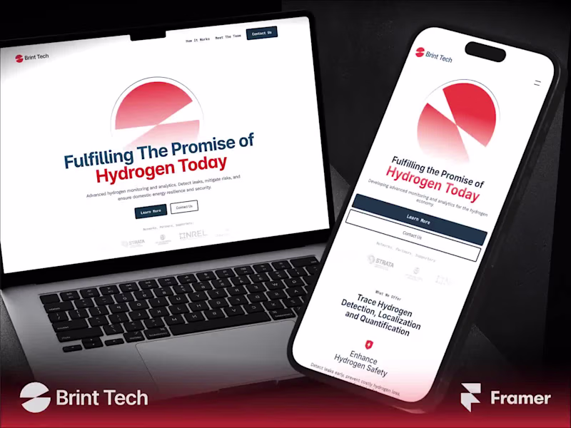 Cover image for Brint Tech | Framer Design + Development 