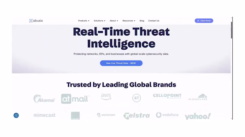 Cover image for WordPress Landing Page Designed & Developed for Abusix 