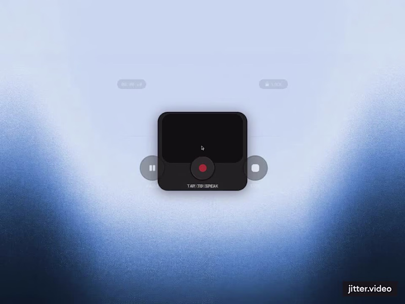 Cover image for Audio Recording Interface Design