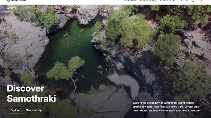 Cover image for Samothraki.com (http://Samothraki.com): Complete Digital Tourism
