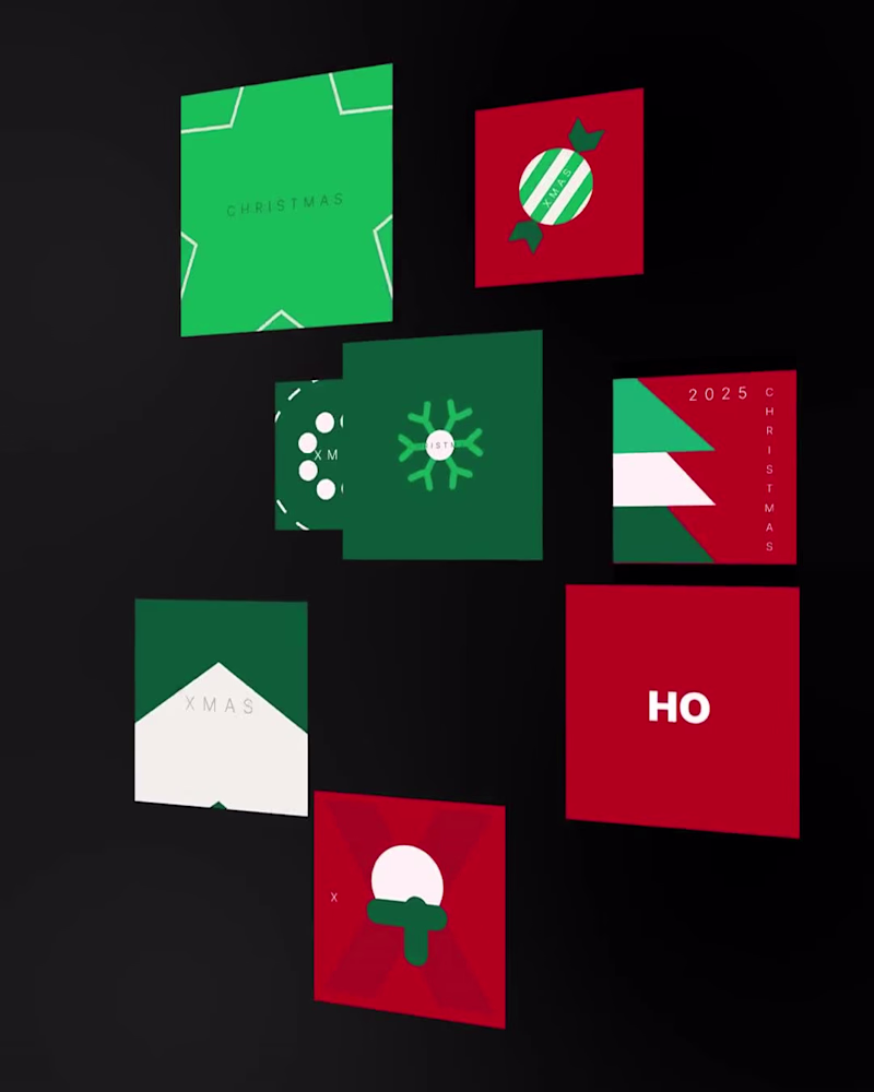 Cover image for Christmas Grid Motion - Figma