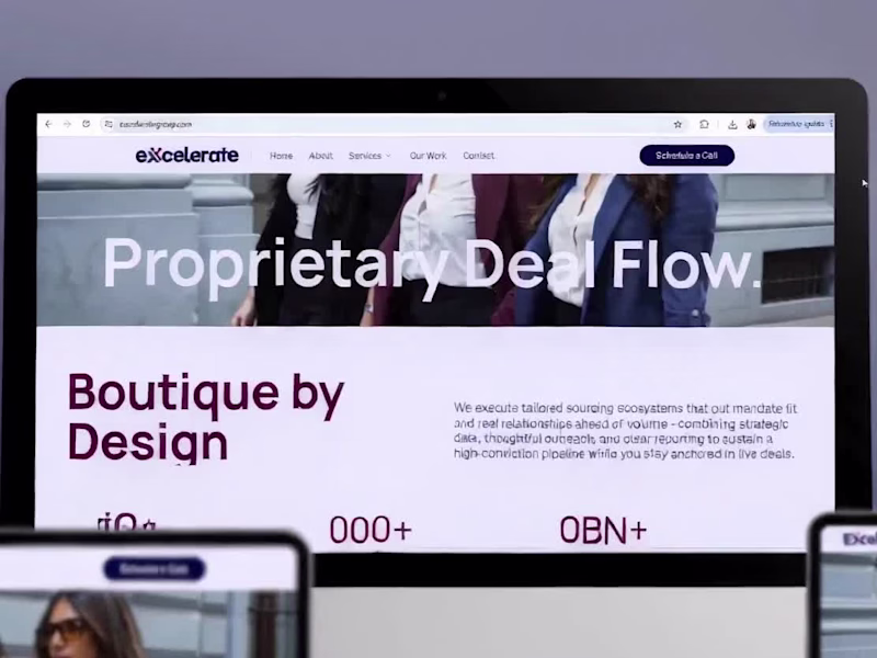 Cover image for Exxcelerate Brand Refresh & Web Design