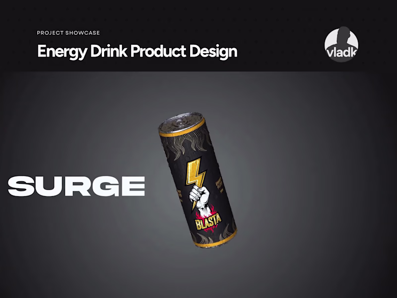 Cover image for BLASTA Energy Drink Brand and Packaging Design