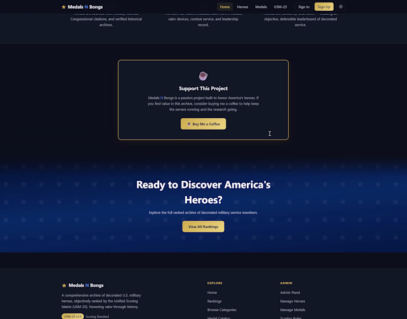 Cover image for MedalsNBongs.com (http://MedalsNBongs.com) is a platform