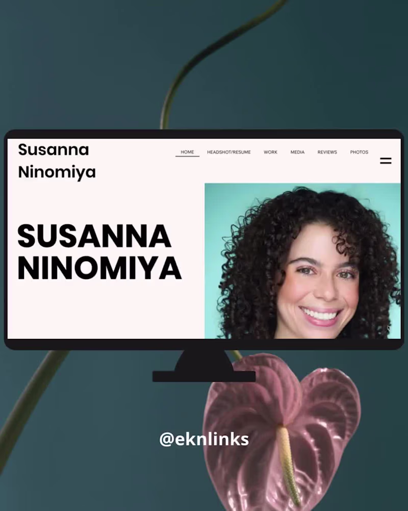 Cover image for Website Design - Actor