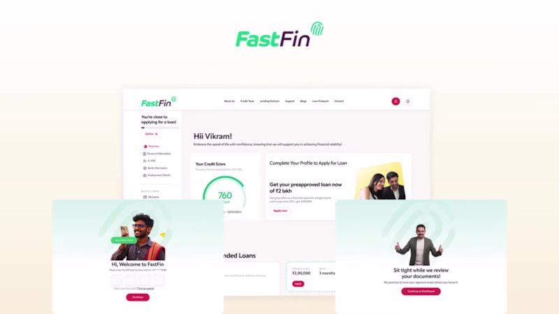 Cover image for FastFin Loan Service Platform Design