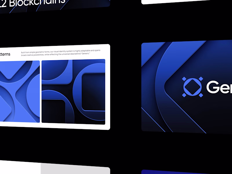 Cover image for Brand Identity & Investor Deck Design for Generic