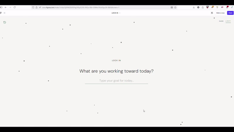 Cover image for LOCK IN — The Anti-Dashboard
We