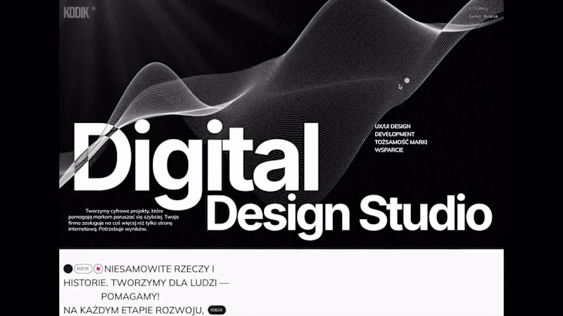 Cover image for kodik.io | we create websites