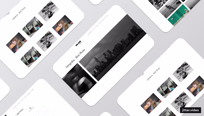 Cover image for Blok Photo: Monochromatic Portfolio & Workshop