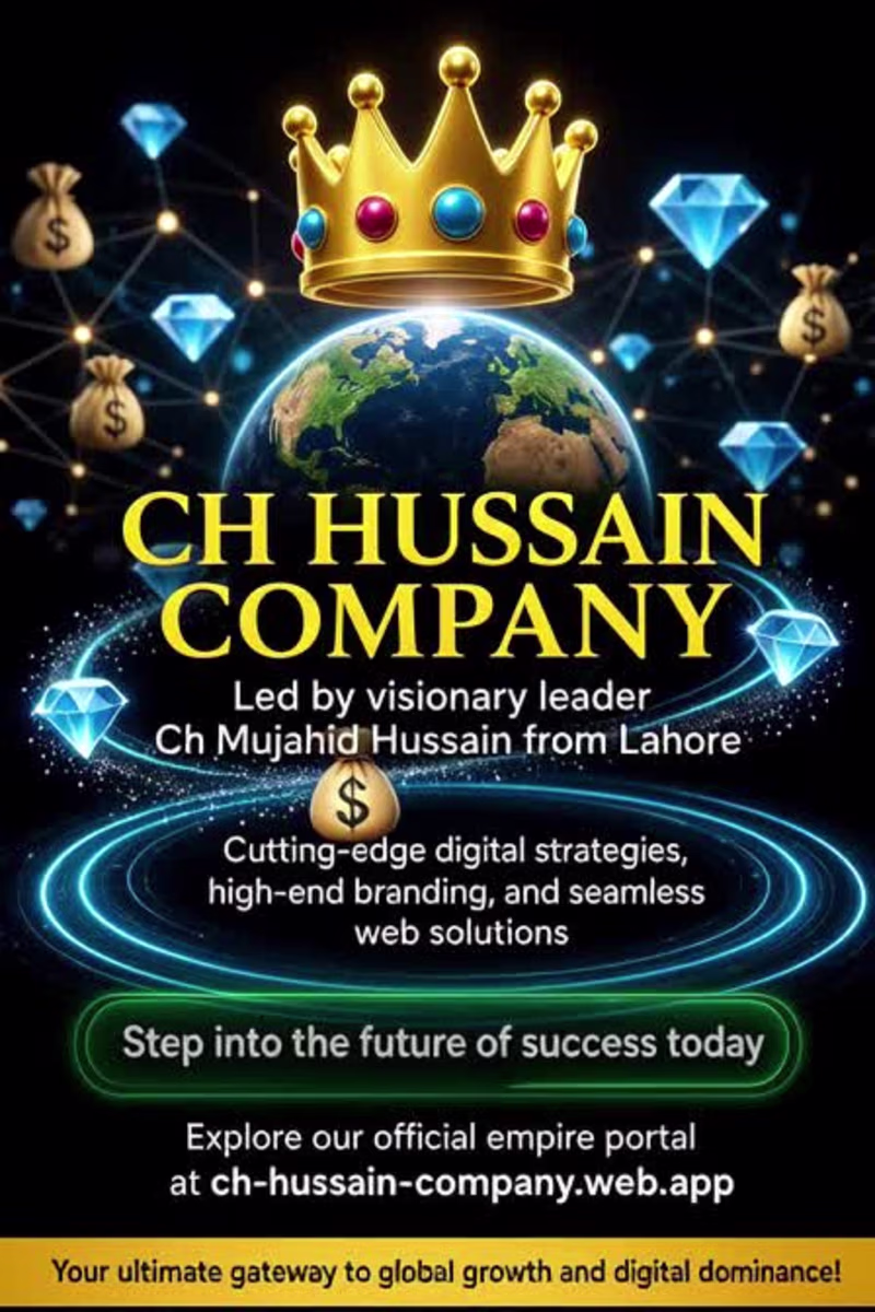 Cover image for ​🌟 Welcome to Ch Hussain