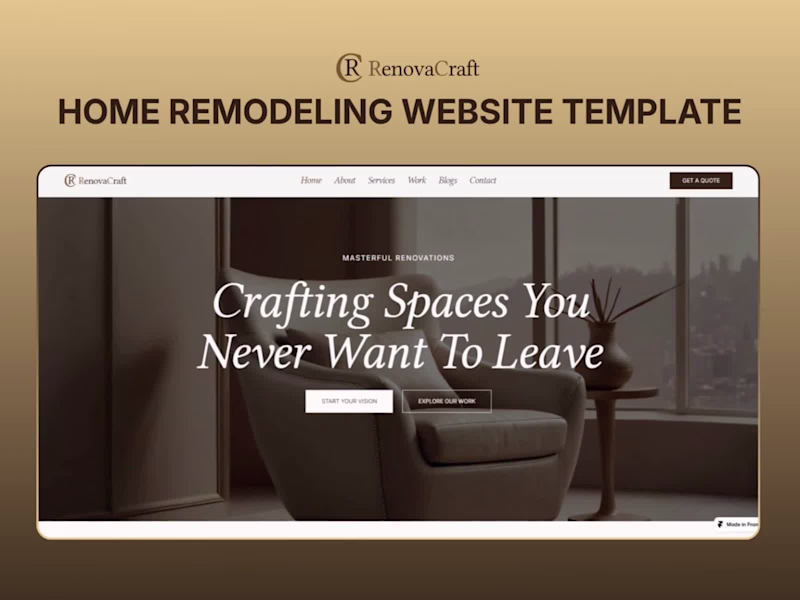Cover image for Renovacraft – Home-Remodeling Framer Template

Renovacraft