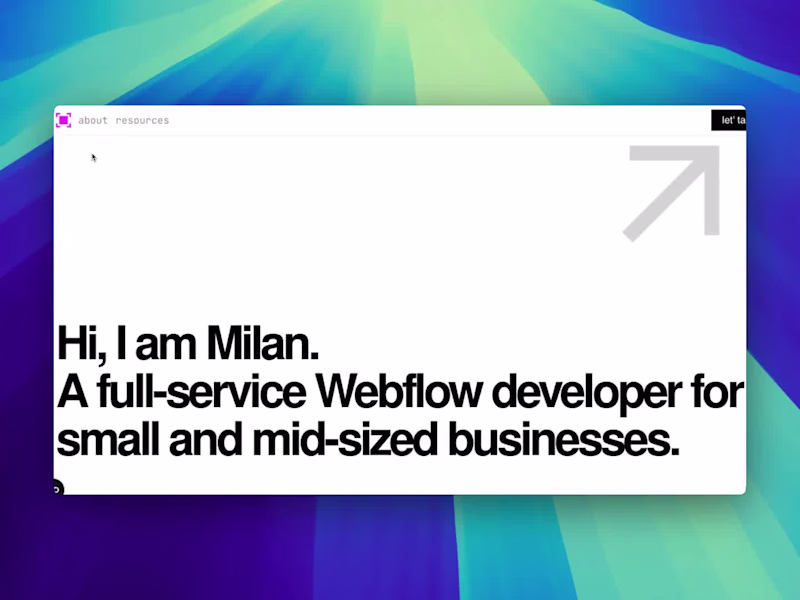 Cover image for Website redesign complete. ✨