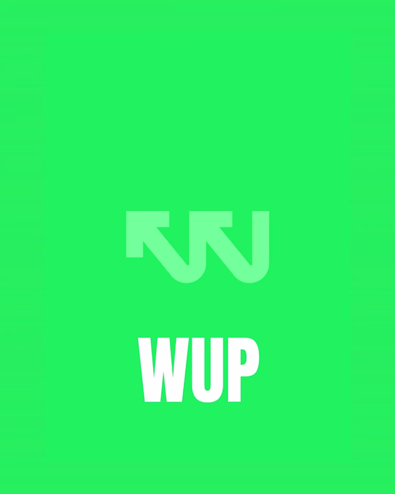 Cover image for WUP — Keep Moving Up.