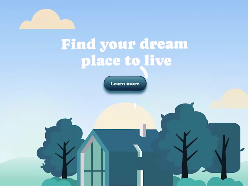 Cover image for Cozy Landing Page Hero Animation