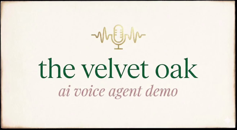 Cover image for AI Receptionist Demo - Velvet Oak Hotel 