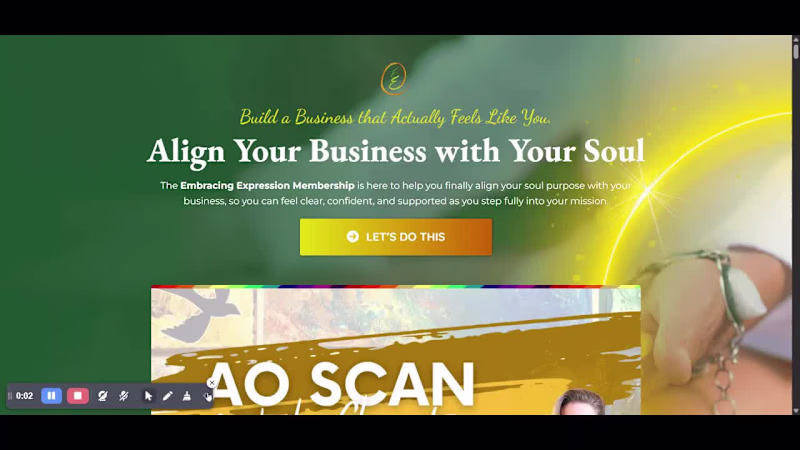 Cover image for AO Scan Coaching Landing Page