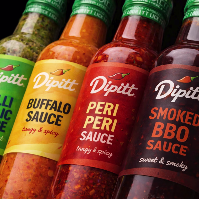 Cover image for Dipit Sauce Packaging Design | Brand Visuals