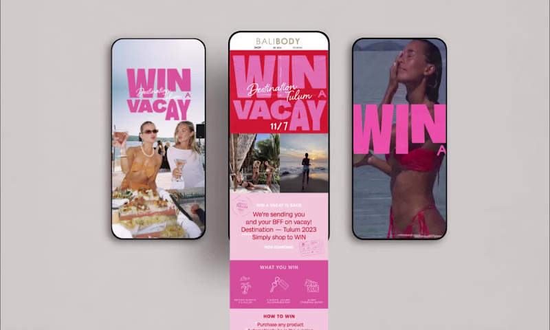 Cover image for Email Marketing & Social Ads - Win A Vacay