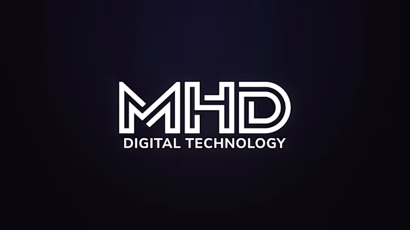 Cover image for MHD Digital Technology Logo Animation