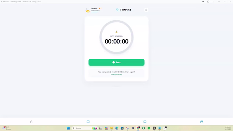 Cover image for FastMind is a fasting tracker