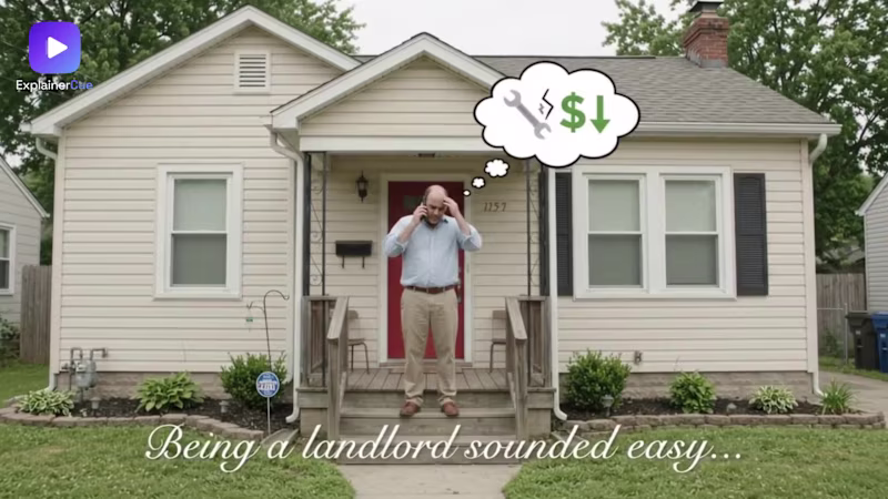 Cover image for AI Photorealistic Explainer: "The Landlord