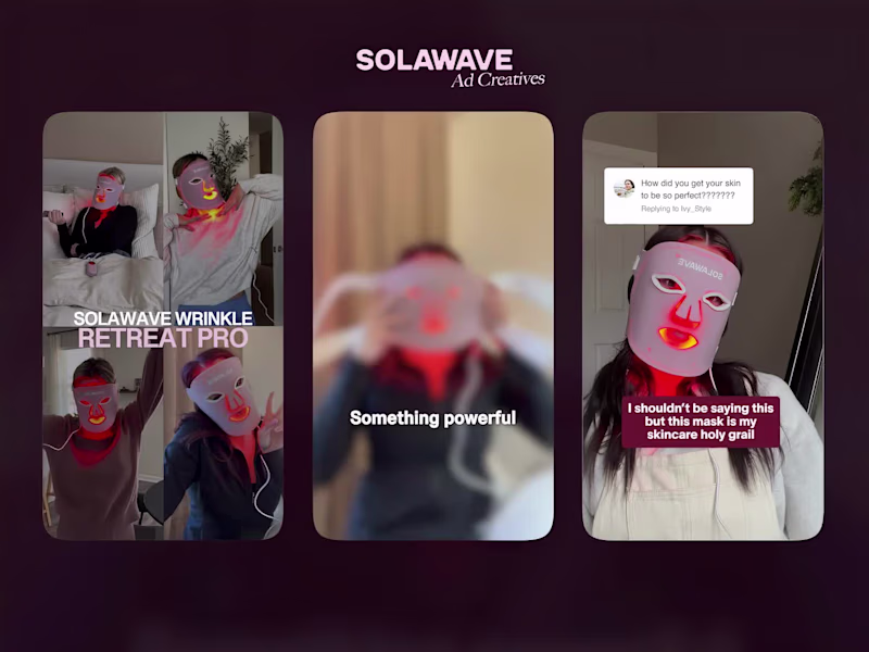 Cover image for Solawave UGC Ad Creatives for