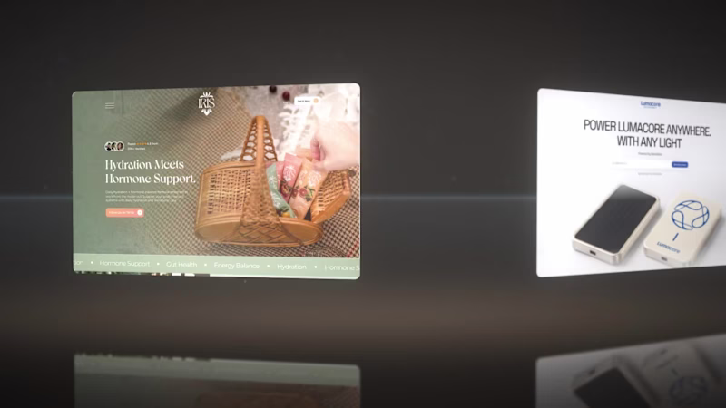 Cover image for Landing Page Design | Figma UI/UX | Mobile Responsive