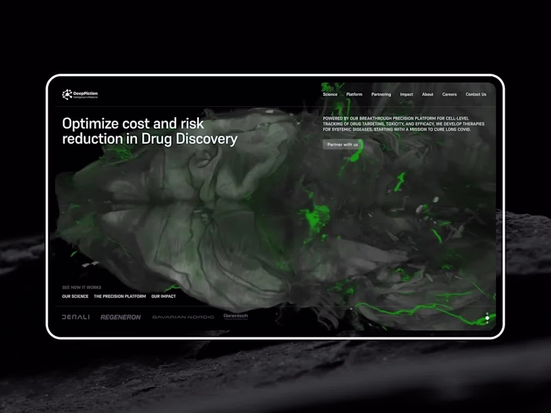 Cover image for Deep Piction is a biotechnology