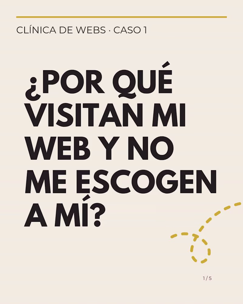Cover image for Why do people visit my website but choose someone else? Beca...