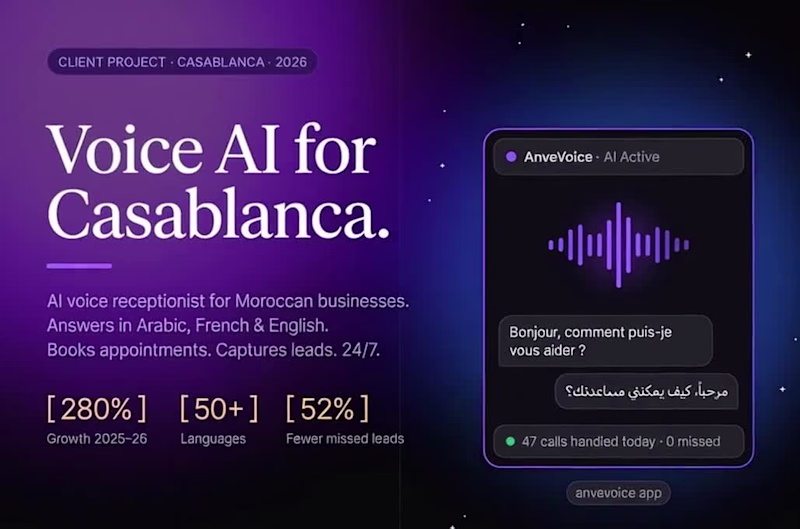 Cover image for Voice AI for Casablanca Businesses
