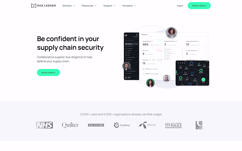 Cover image for Website and Brand Refresh for Cybersecurity Platform